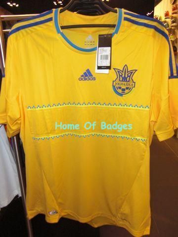 UKRAINE RFU EURO 2012 13 HOME SOCCER FOOTBALL SHIRT MALLIOT TRIKOT