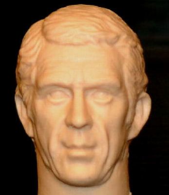 12 1/6 CUSTOM STEVE McQUEEN FIGURE HEAD