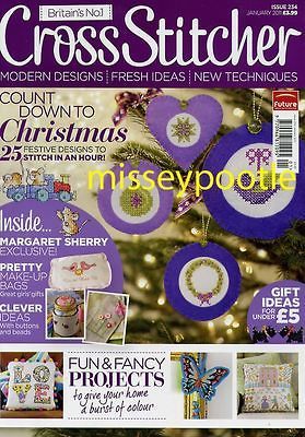 CROSS STITCHER MAGAZINE #234 MARGARET SHERRY CHRISTMAS DESIGNS   NO