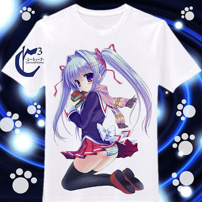 Japanese Anime Rubiks cube girl Clothing DIY Costume T shirt D 01