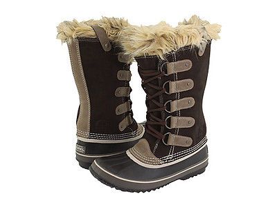 Sorel Women Joan Of Artic Waterproof Snow Winter Boot Hawk Brown