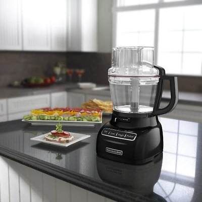 13 Cup 3.1L Wide Mouth Food Processor Black R KFP1333ob Big Large