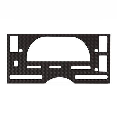 Chevy S10 92 94 Carbon Fiber Speedometer Cluster Gauge Bezel Overlay