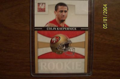 Colin Kapernick 2011 Donruss Elite NFL Shield Team Logo. 49ers, 460