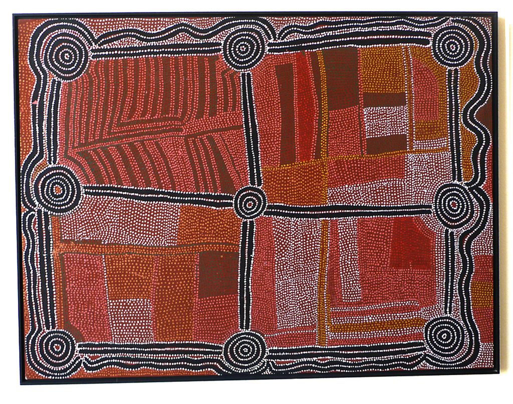 ABORIGINAL PAINTING BY PADDY JUPURRULA NELSON