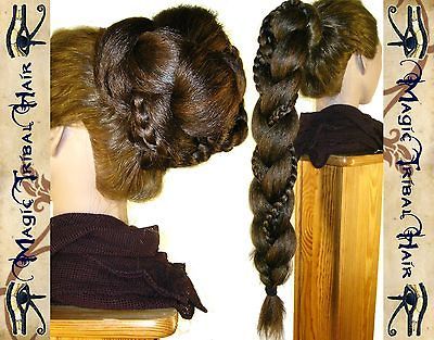 CUSTOM BRAID fantasy PLAIT Renaissance HAIR PIECE fall updo BELLY