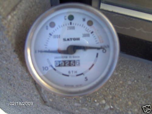 SATOH S550G S650G TACHOMETER USED