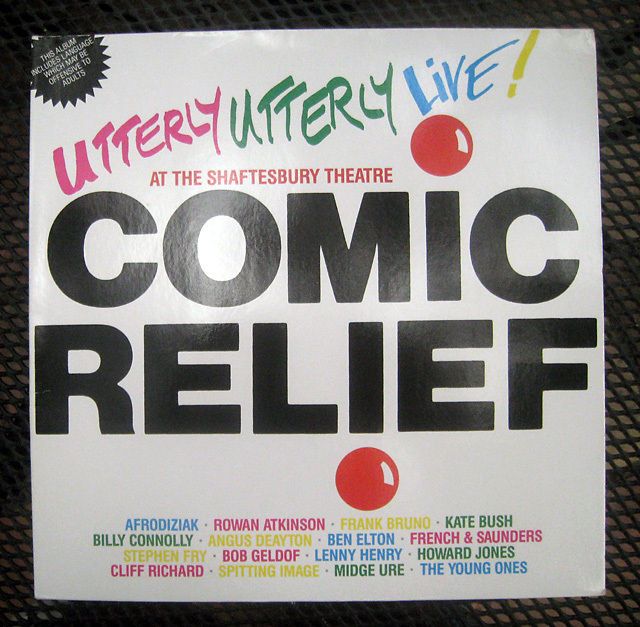 COMIC RELIEF” 240 932 1 (1986) 12” GATEFOLD LP EX CONDITION