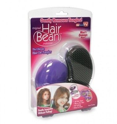 HAIR BEAN Ultimate De Tangler Brush Removes Tangles As Seen On TV