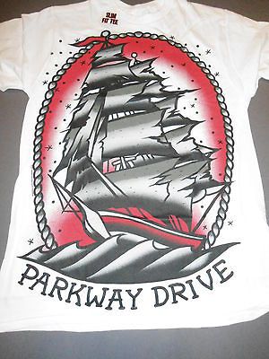 PARKWAY DRIVE Ship T Shirt **NEW band music concert tour Slim Fit Sm S