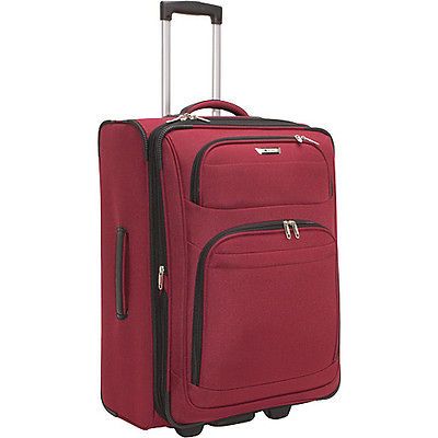 Delsey Helium Quantum 25 Exp. Trolley   Burgundy