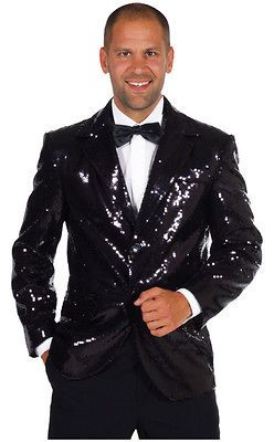 Deluxe BLACK Sequinned Showman / Cabaret Jackets