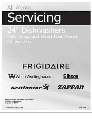 Repair Manual Electrolux Dishwashers (Choice of 1 manual,see