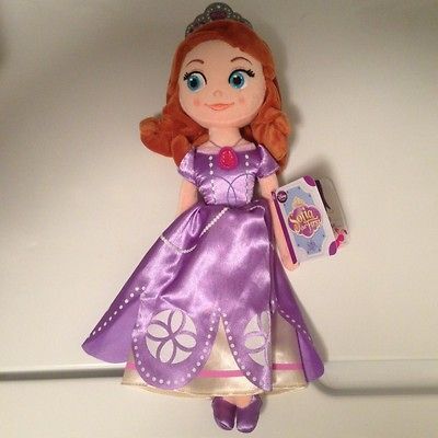 Brand New  Jr Channel PRINCESS SOFIA the First 13 PLUSH