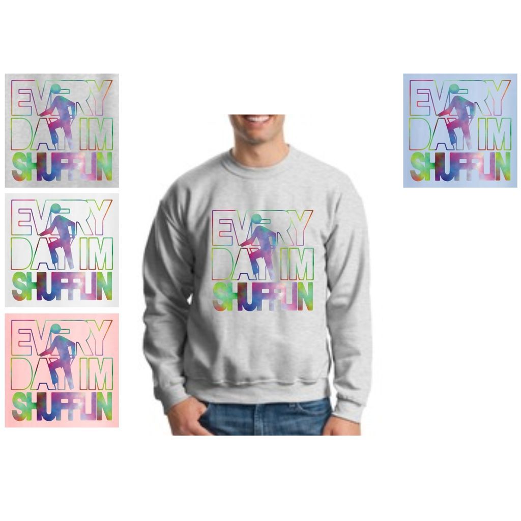 Shuffling CREWNECK Sweatshirt im Shufflin LMFAO DJ MIX MU 15