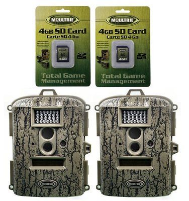 D55IR Digital Infrared Trail Game Cameras + (2) 4GB SD Memory Cards