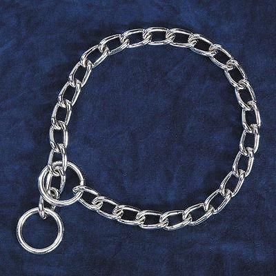 CHAIN COLLAR Premium Dog Slip Choke ALL SIZES Training Obedience