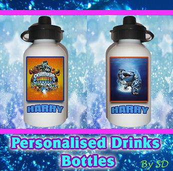 GIANTS THUMPBACK personalised kids drinks water bottle for lunchbox