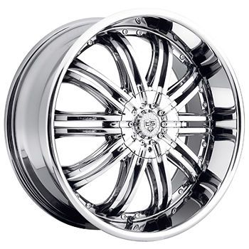 22x9.5 Chrome TIS 532 Wheels 5x115 5x5.5 +18 DODGE CHARGER RWD CHARGER