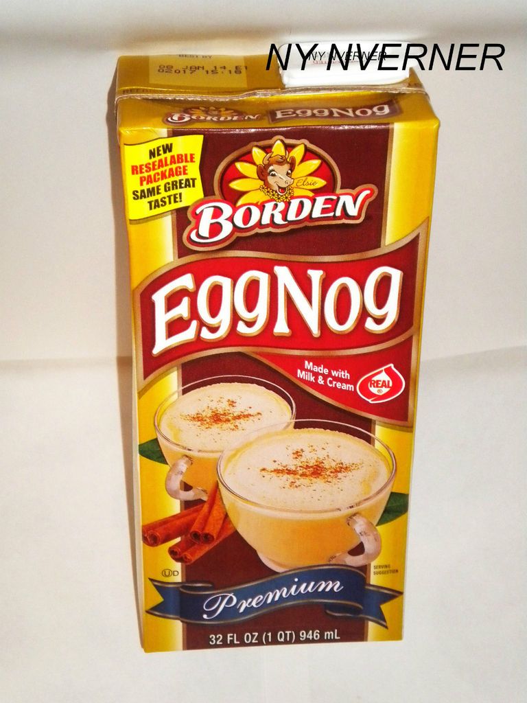 Eggnog dairy beverage 32oz.