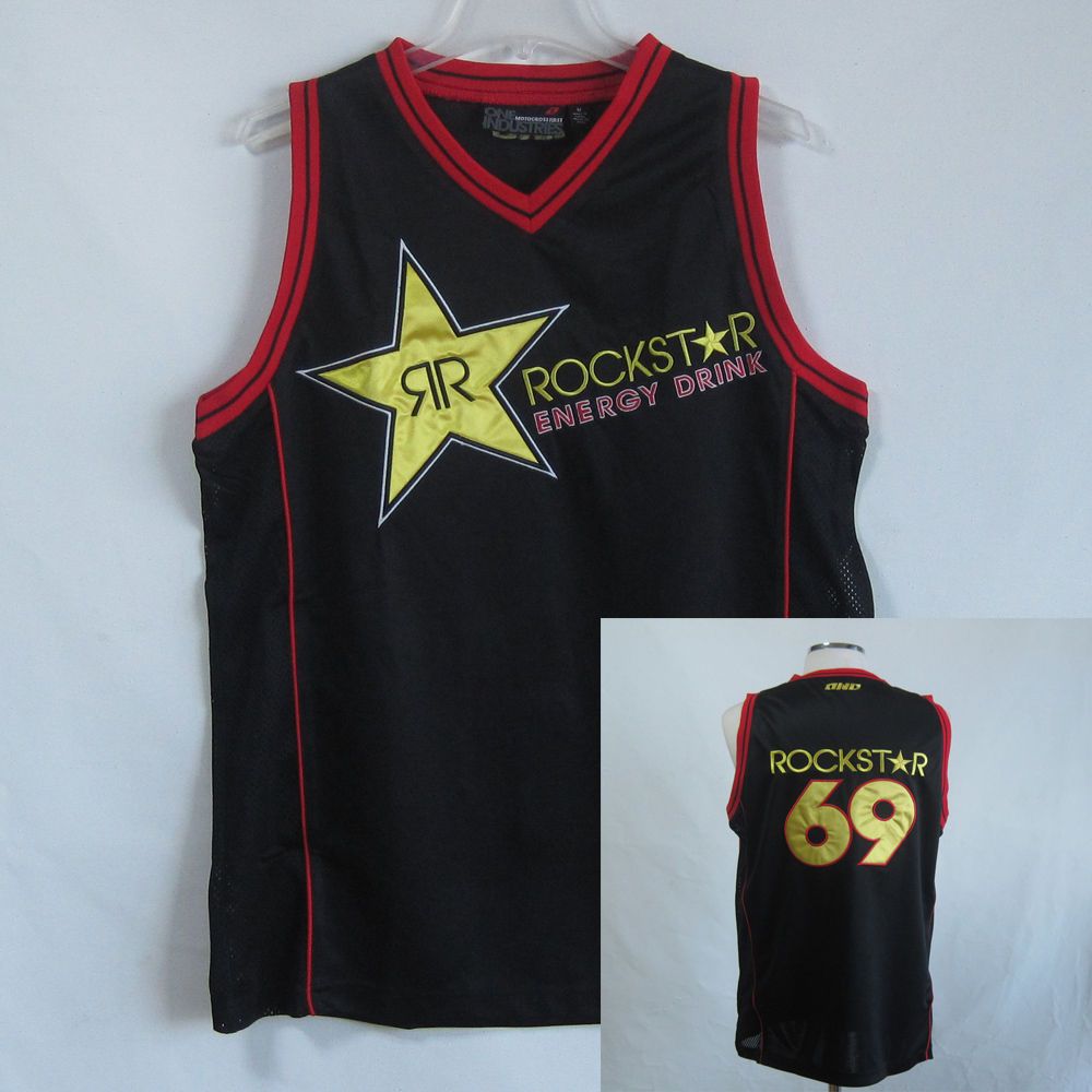 New Rockstar Basketball Tank TOP SIZE L,XL,2XL,3XL