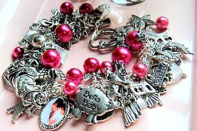 CHARM BRACELET 52 CHARMS RENESMEE EDWARD BELLA BREAKING DAWN TWILIGHT