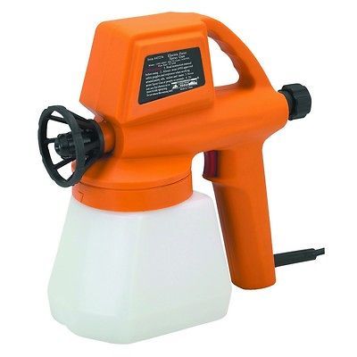 Electric Paint Spray Gun makes general purpose painting jobs fast and
