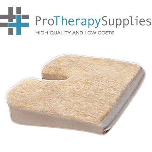 The Sheepskin Tush Cush   Orthopedic Chair Seat Cover Pad Cushion