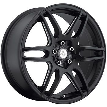 Black Niche NR6 Wheels 4x100 4x4.25 +45 LOTUS EXIGE ELISE PLYMOUTH