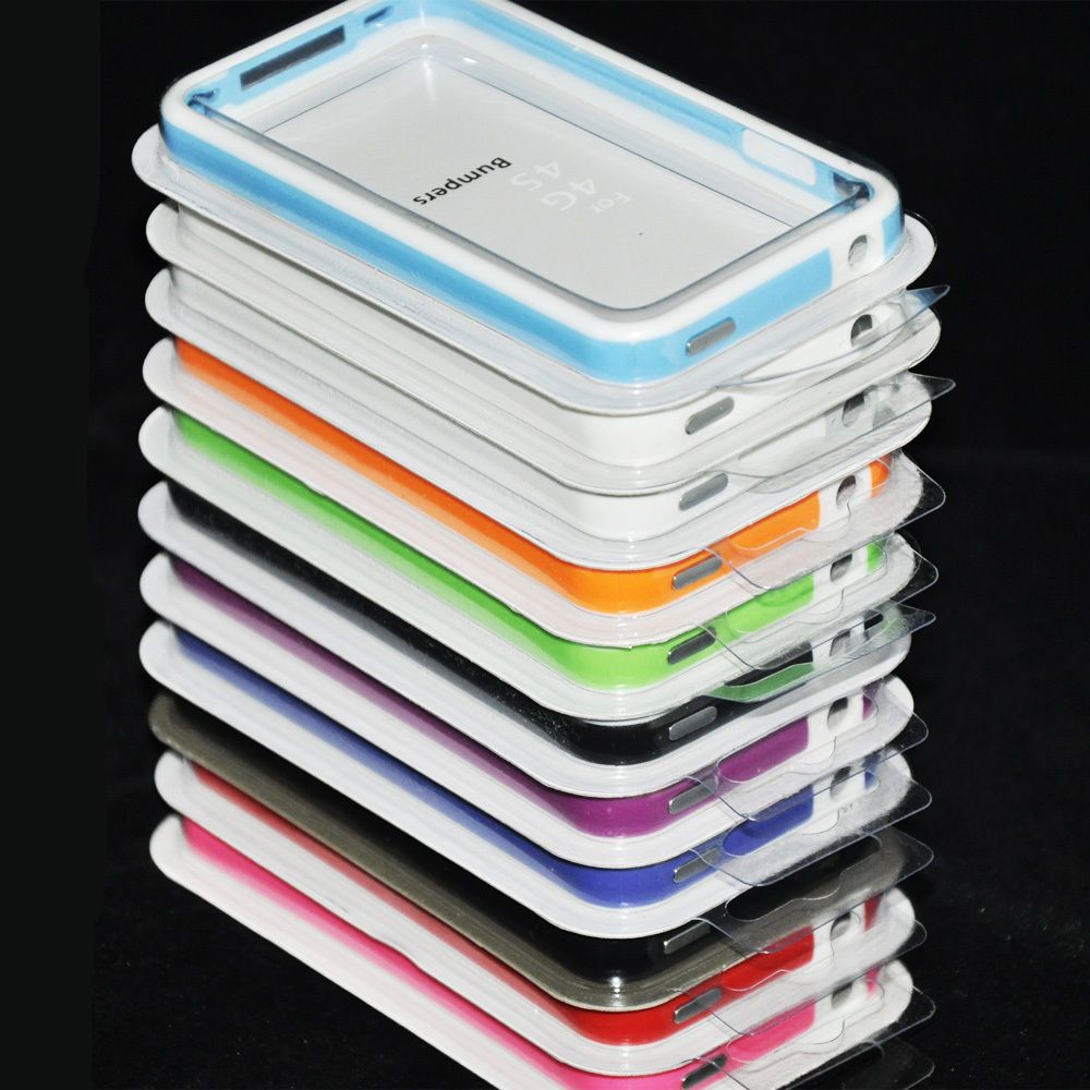 Aluminum Bumper Metal Element Non Vapor Case Cover for iPhone 4 4S 4G