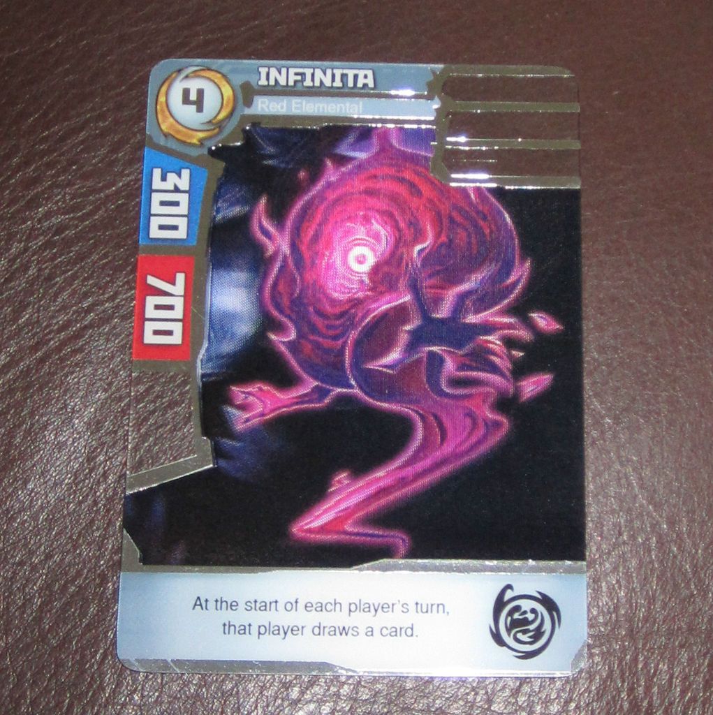 Redakai Infinita #2051 Never used, Red Elemental Rare Conquer the