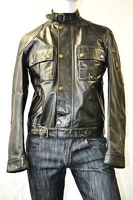 MENS BELSTAFF NEW COUGAR ANTIQUE BLACK WINTER VERSION A/W2012 OFF RRP