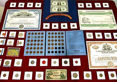 NICE COIN COLLECTION LOT, CURRENCY, MERCURY DIME, WII, OVER 150 PC