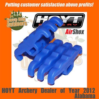 Blue HOYT Archery Air Shox Shocks limb dampeners dampers AirShox