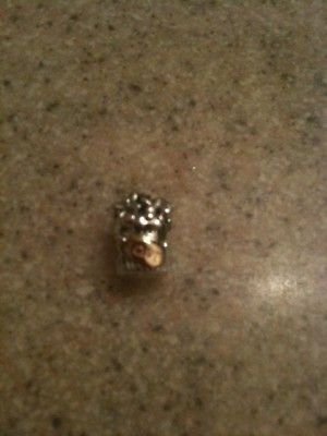 Authentic 2 tone love flower bouqet Pandora bead 790441