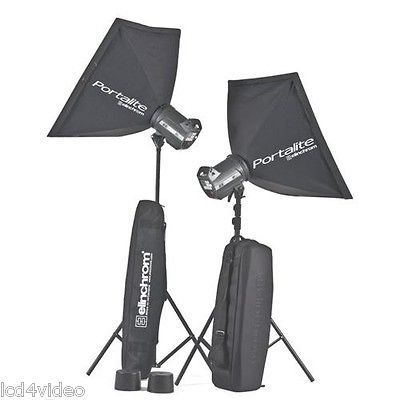 Elinchrom BXRi 500 Twin Flash Head Kit   Open Box