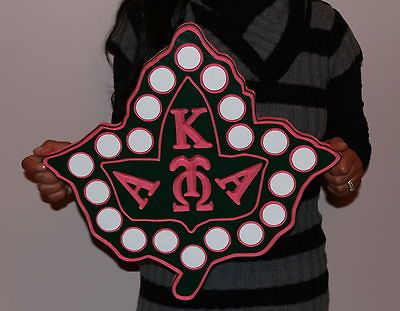 Newly listed Alpha Kappa Alpha Sorority   18 (Inch) Carved Ivy Leaf