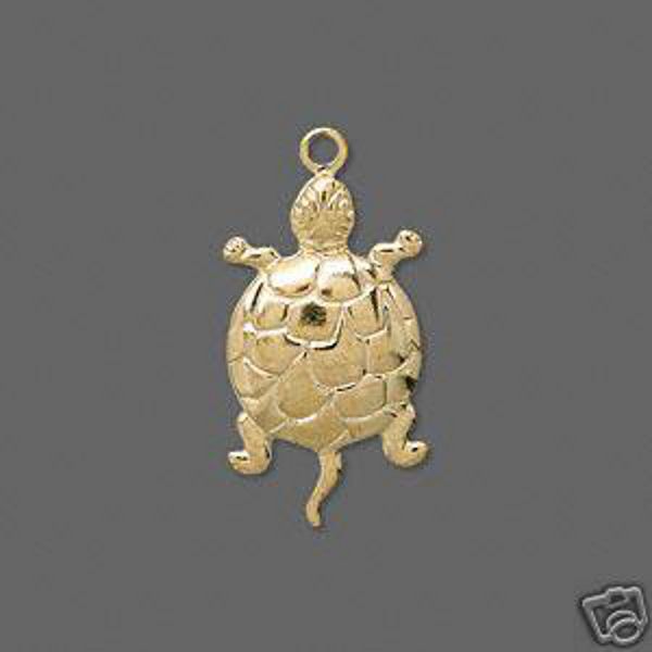 Wholesale Lot Gold Turtle Charms Jewelry Scrapbook 6