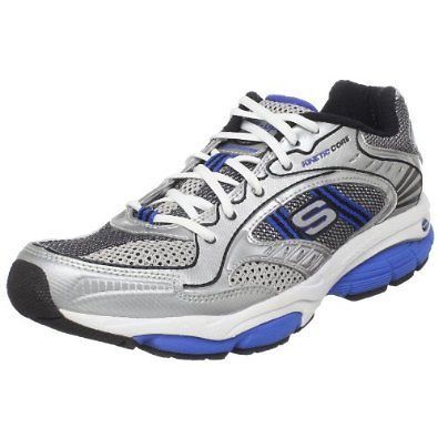 Skechers Mens Kinetix Reliance Trainer Tone Up Blue *Brand New*