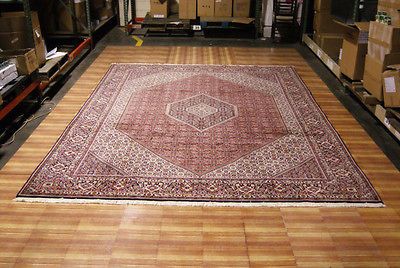 Traditional 911 X 13 Hand Knotted Torang Wool Area Rug Bijar 3