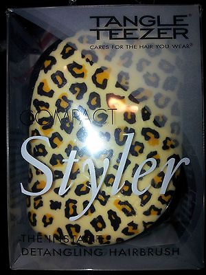 Tangle Teezer Compact Styler LIMITED EDITION LEOPARD FELINE NEW IN