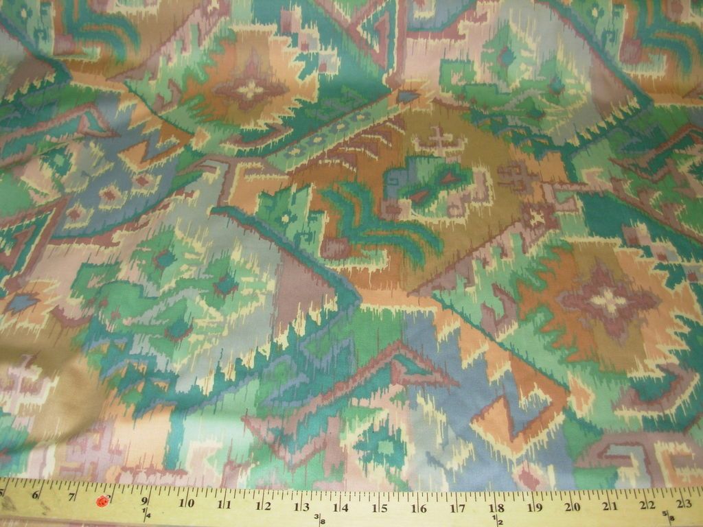 SOUTHWEST IKAT~COTTON DRAPERY UPHOLSTERY FABRIC~FABRIC FOR LESS~BTY~