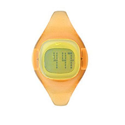 NEW NIKE PRESTO GLO WOMENS WATCH DIGITAL LUMINOUS YELLOW SMALL BANGLE