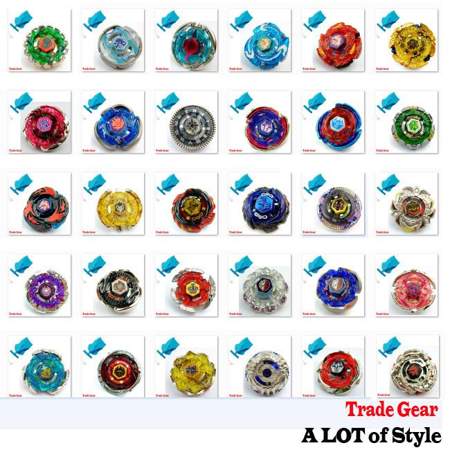 Beyblades Metal Battle Fusion 4D System Fusion Fight Masters Top Lot