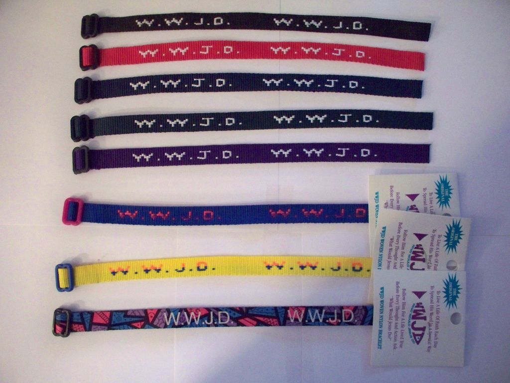 BRACELETS AWESOME BRAND NEW ALSO HAVE WWJD KEYCHAINS