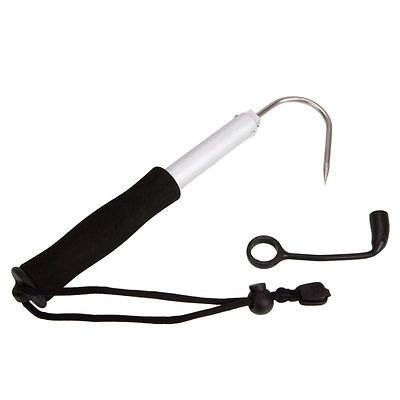 TELESCOPIC Fishing Gaff Fishing Spear Hook Tackle Sea Fishing