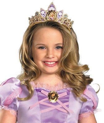 Tangled Girls Disney Rapunzel Halloween Costume Tiara Crown