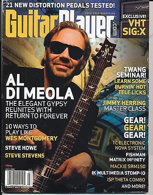 GUITAR PLAYER 7 2008 Al Di Meola Wes Montgomery Steve Howe Steve