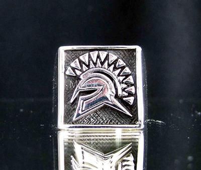 SILVER RING SPARTAN GLADIATOR SPARTACUS ANCIENT WARRIOR