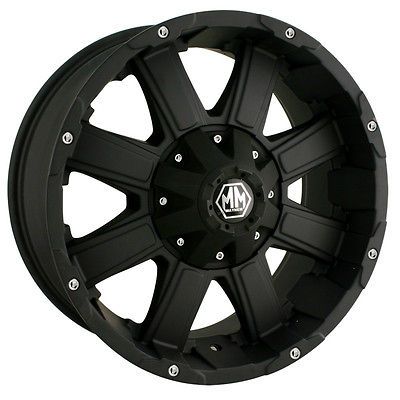 22x12 Mayhem Chaos (8030) Black Wheel/Rim(s) 8x170 8 170 22 12